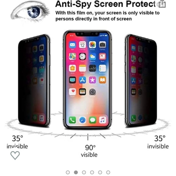 I phone 11 privacy screen protector - Picture 2 of 3